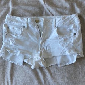 American Eagle “shortie” shorts
